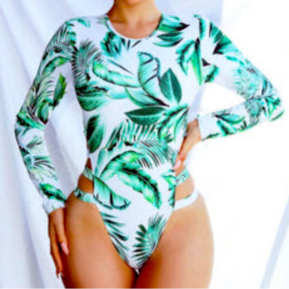 Beautiful long sleeve one pc